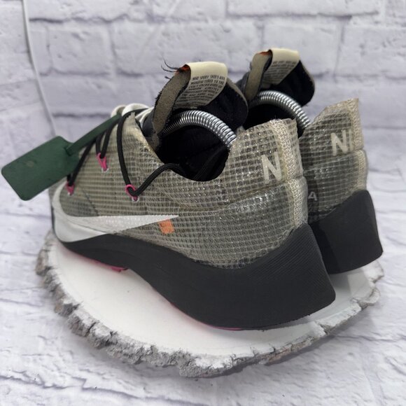 Nike Vapor Street x OFF-WHITE Laser Fuchsia Women's 11.5 Men's 10 CD8178-001 - Picture 7 of 11